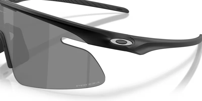 Oakley RSLV Lite Sunglasses in Matte Black with Prizm Black Lenses-1