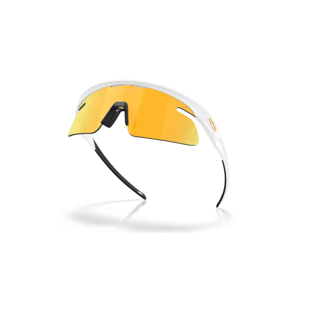Team Cycles Oakley RSLV Lite Sunglasses in Matte White with Prizm 24K Lenses | Interest FREE Finance & Online Refund Policy.