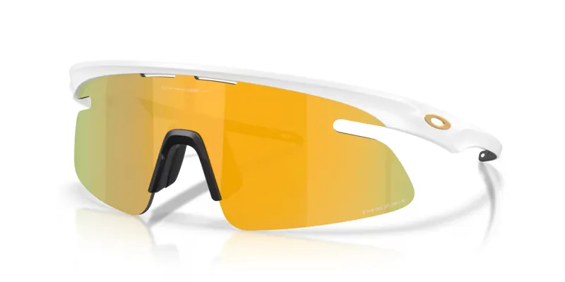 Oakley RSLV Lite Sunglasses in Matte White with Prizm 24K Lenses-6