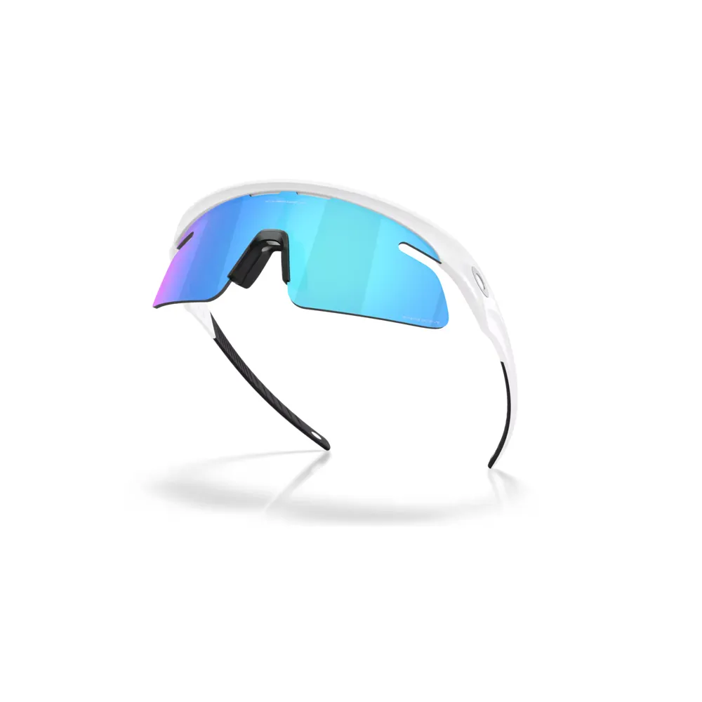 Team Cycles Oakley RSLV Lite Sunglasses in Matte White with Prizm Sapphire Lenses | Interest FREE Finance & Online Refund Policy.