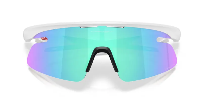 Oakley RSLV Lite Sunglasses in Matte White with Prizm Sapphire Lenses-3