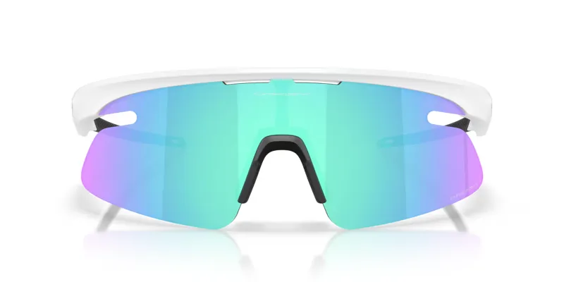 Oakley RSLV Lite Sunglasses in Matte White with Prizm Sapphire Lenses-4