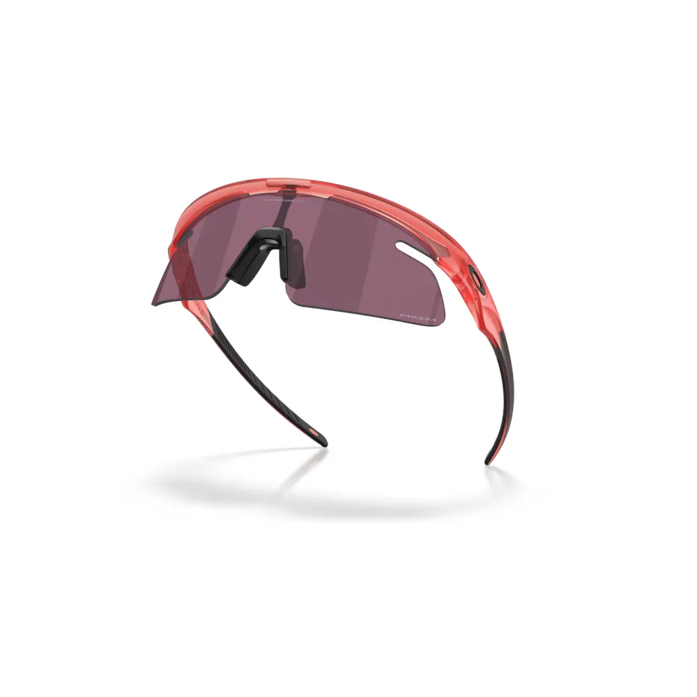 Team Cycles Oakley RSLV Lite Sunglasses in Matte Transparent Paloma Prizm Road Black Lenses | Interest FREE Finance & Online Refund Policy.