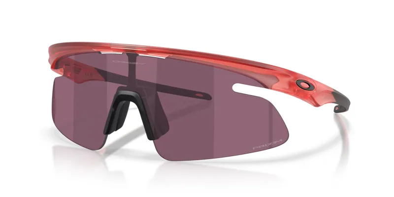 Oakley RSLV Lite Sunglasses in Matte Transparent Paloma Prizm Road Black Lenses-6