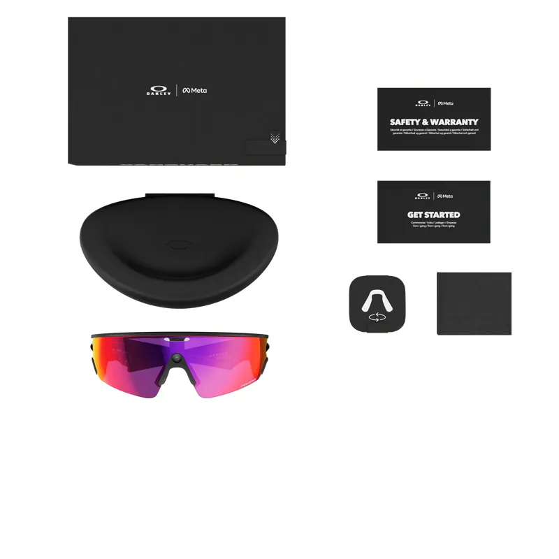 Oakley Meta Vanguard Glasses in Black with Prizm Road Lenses-7