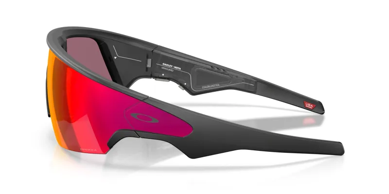 Oakley Meta Vanguard Glasses in Black with Prizm Road Lenses-4
