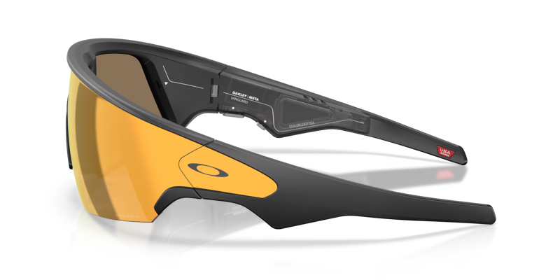 Oakley Meta Vanguard Glasses in Black with Prizm 24K Lenses-4