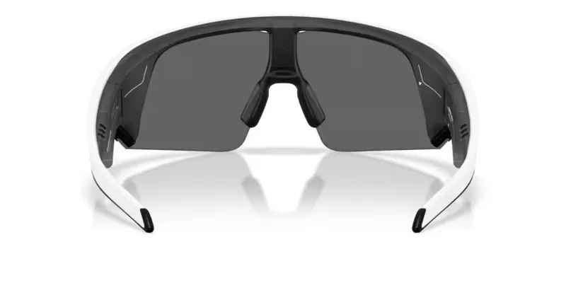Oakley Meta Vanguard Glasses in White with Prizm Black Lenses-3