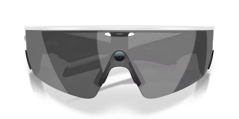 Oakley Meta Vanguard Glasses in White with Prizm Black Lenses-4