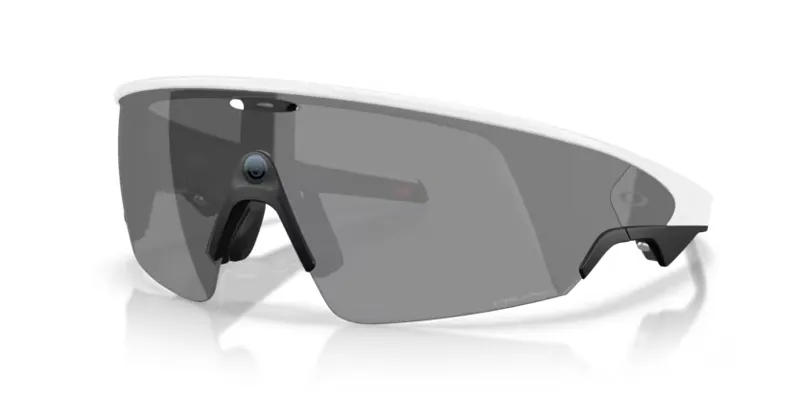 Oakley Meta Vanguard Glasses in White with Prizm Black Lenses-7
