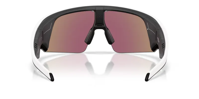 Oakley Meta Vanguard Glasses in White with Prizm Sapphire Lenses-1