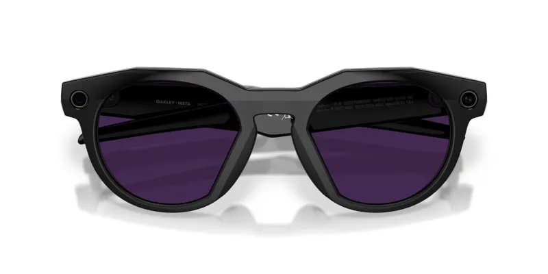 Oakley Meta HSTN Glasses in Black with Amethyst Transitions Lenses-2