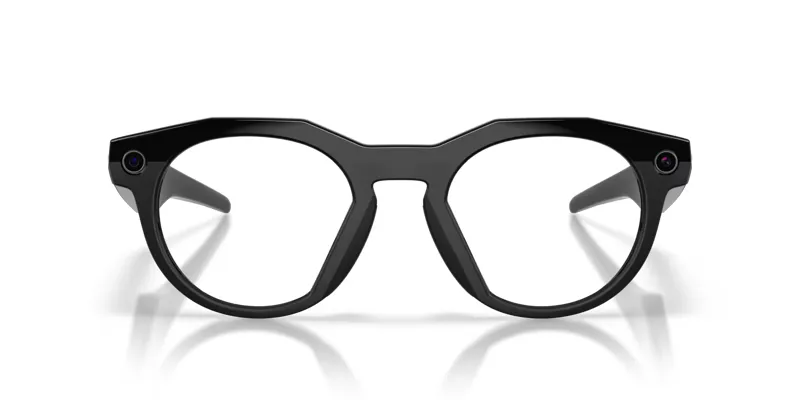 Oakley Meta HSTN Glasses in Black with Amethyst Transitions Lenses-1