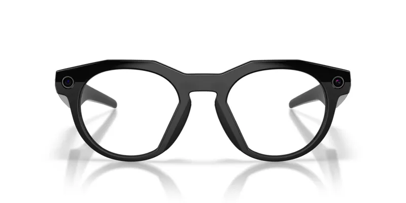 Oakley Meta HSTN Glasses in Black with Clear Lenses-3