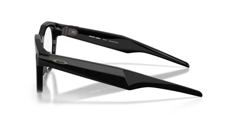 Oakley Meta HSTN Glasses in Black with Clear Lenses-4