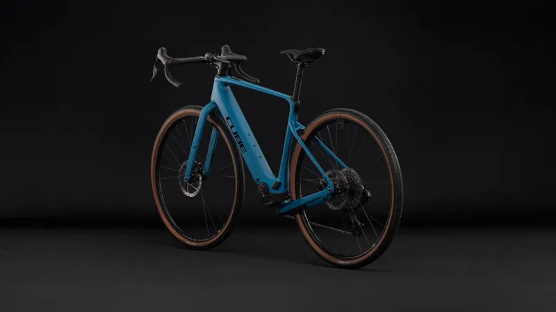Cube Nuroad Hybrid C:62 EXC 400Wh Electric Gravel Bike in Tropicalteal and Black-9