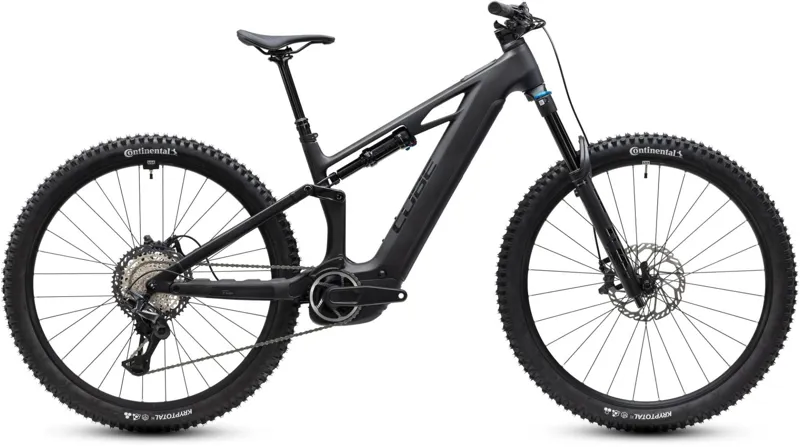 Cube Stereo Hybrid ONE44 HPC SLX 800Wh Electric Full Suspension Mountain Bike in Blackline