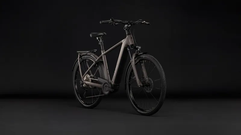 Cube Kathmandu Hybrid ONE 800Wh Electric Hybrid Bike in Cedar and Chrome-6