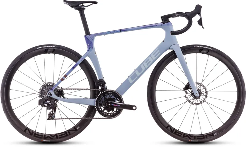 Cube Agree C:62 SLX Road Bike in Pigeonblue and Art