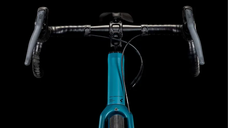 Cube Nuroad ONE Gravel Bike in Poseidongreen and Black-1