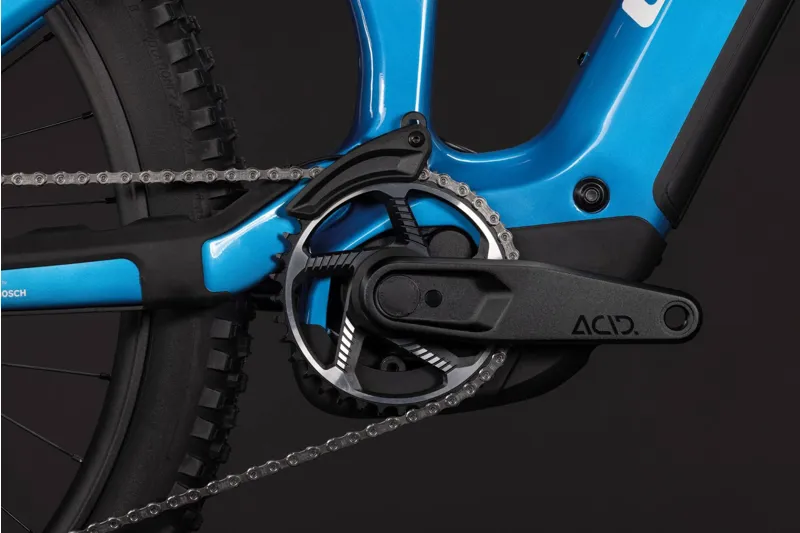 Cube Stereo Hybrid ONE77 HPC AT 800Wh Electric Full Suspension Mountain Bike in Actionteam-1