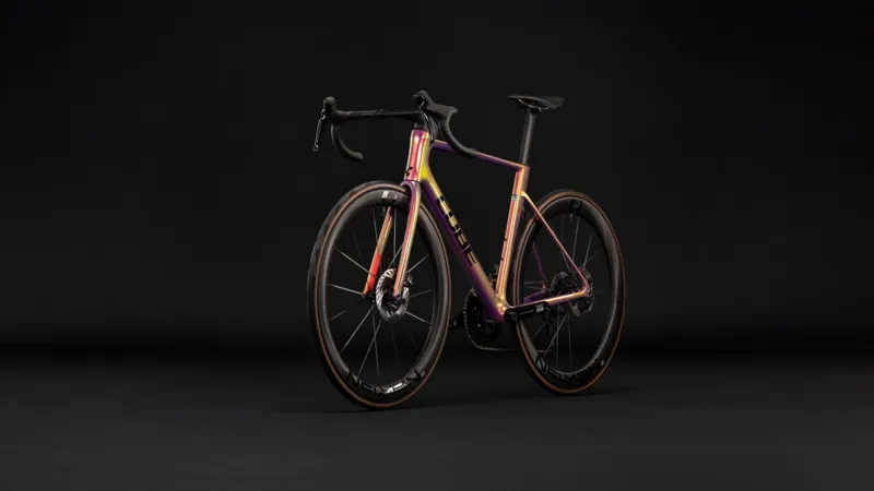 Cube Litening Air C:68X SLT Road Bike in Beamfibre and Black-8