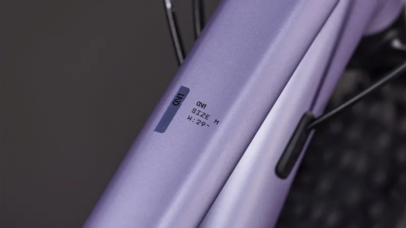 Cube Aim One Mountain Bike in Lightpurple and Chrome-1