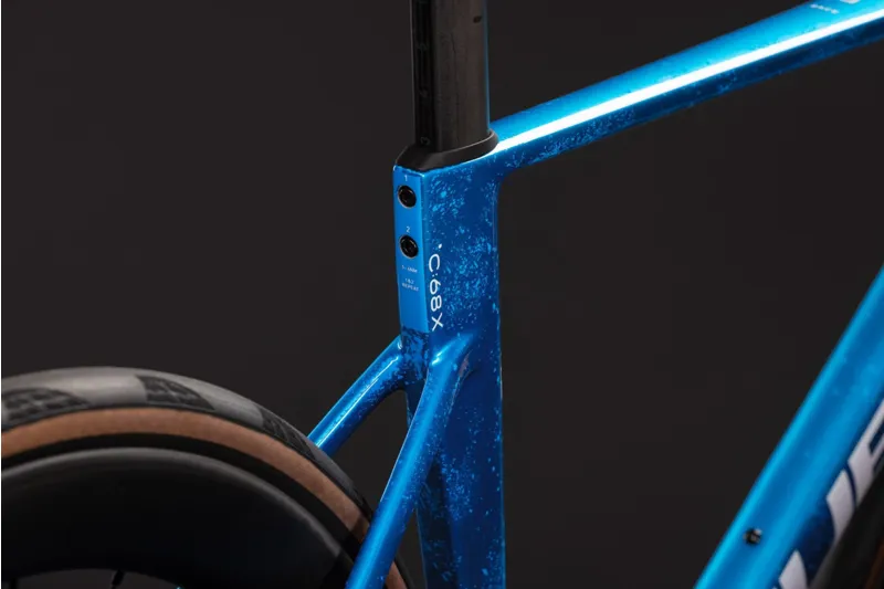Cube Litening Air C:68X Race Road Bike in Bluetwister and Prizm-1