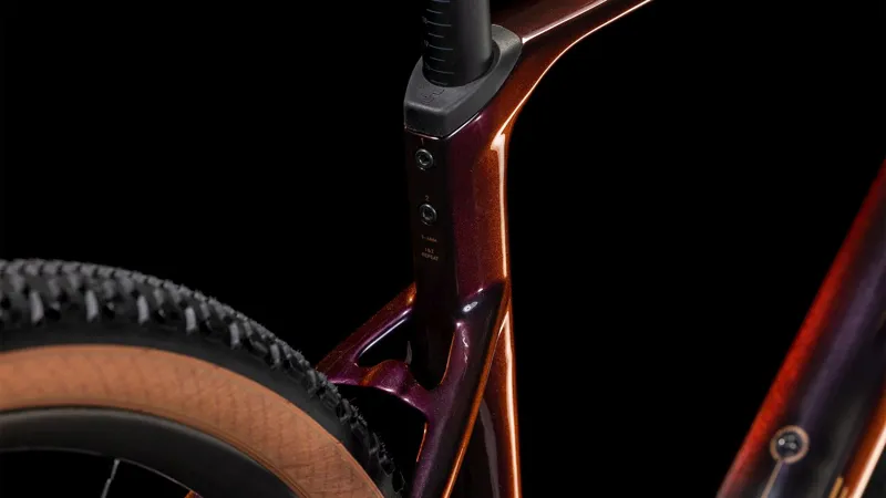 Cube Nuroad C:62 SLX Gravel Bike in Solareclipse and Aurum-1