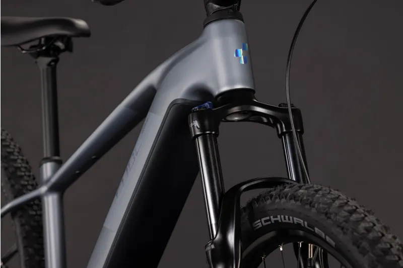 Cube Reaction Hybrid Performance 720Wh Electric Hybrid Bike in Ashgrey and Prism-1
