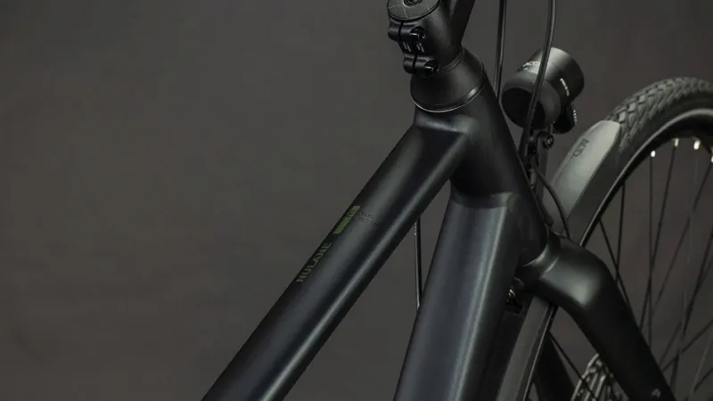 Cube Nulane Comfort EXC FE Hybrid Bike in Grey and Chrome-1