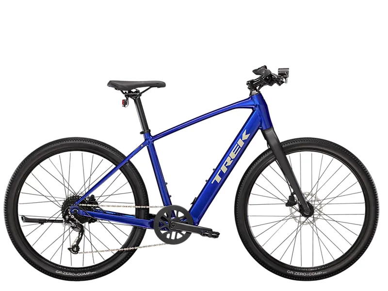 TREK Dual Sport+ 2 250Wh Electric Hybrid Bike in Hex Blue