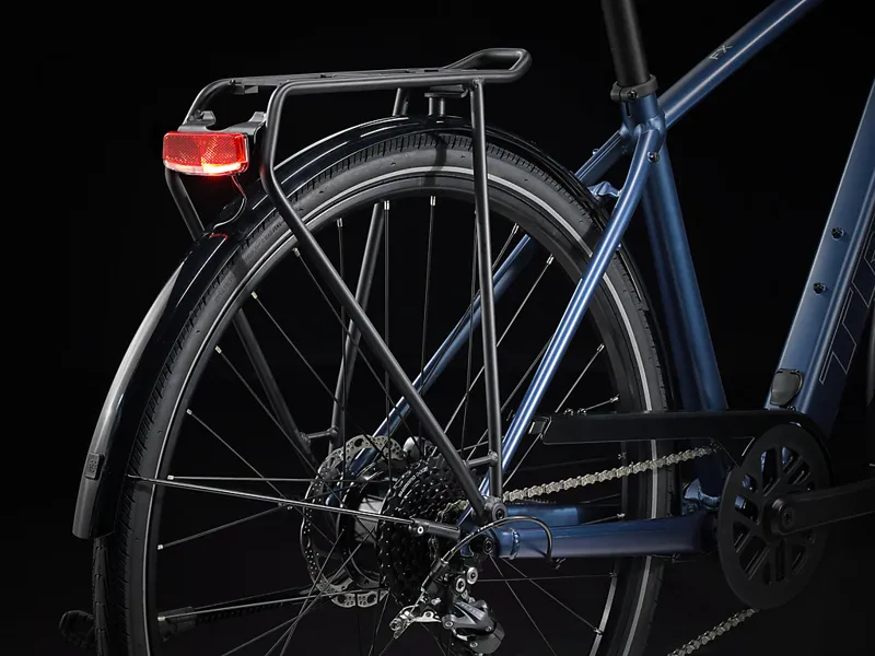 TREK Fx+ 2 250Wh Electric Hybrid Bike in Mulsanne Blue-7