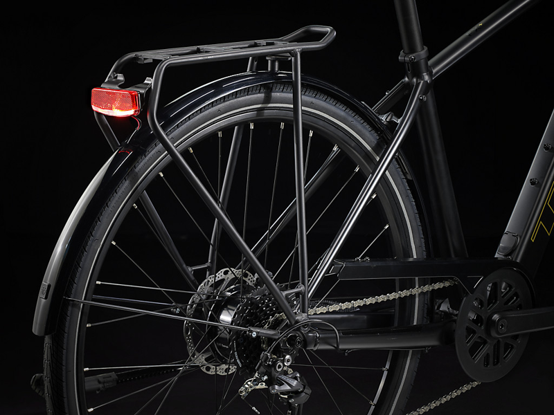 TREK Fx+ 2 250Wh Electric Hybrid Bike in Satin Black and Trek Black-7