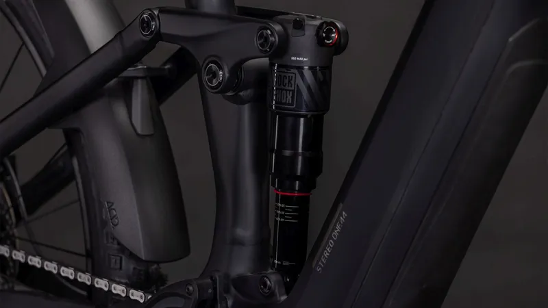 Cube Stereo Hybrid ONE44 EX 800Wh Full Suspension Electric Mountain Bike in Blackline-3