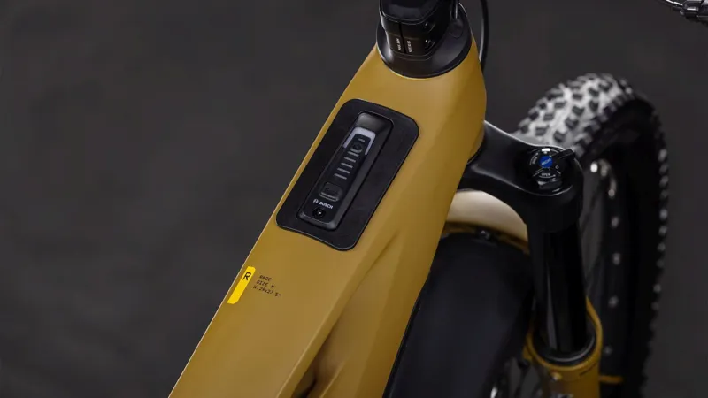 Cube Stereo Hybrid ONE77 HPC Race 800Wh Electric Full Suspension Mountain Bike in Willowgreen and Black-1