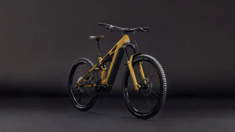 Cube Stereo Hybrid ONE77 HPC Race 800Wh Electric Full Suspension Mountain Bike in Willowgreen and Black-7