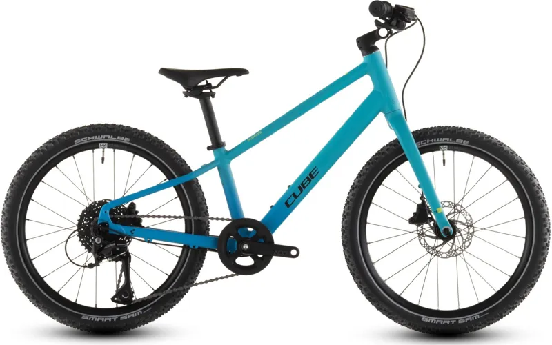 Cube Numove 200 Disc Kids Bike in Pacificblue and Steelblue