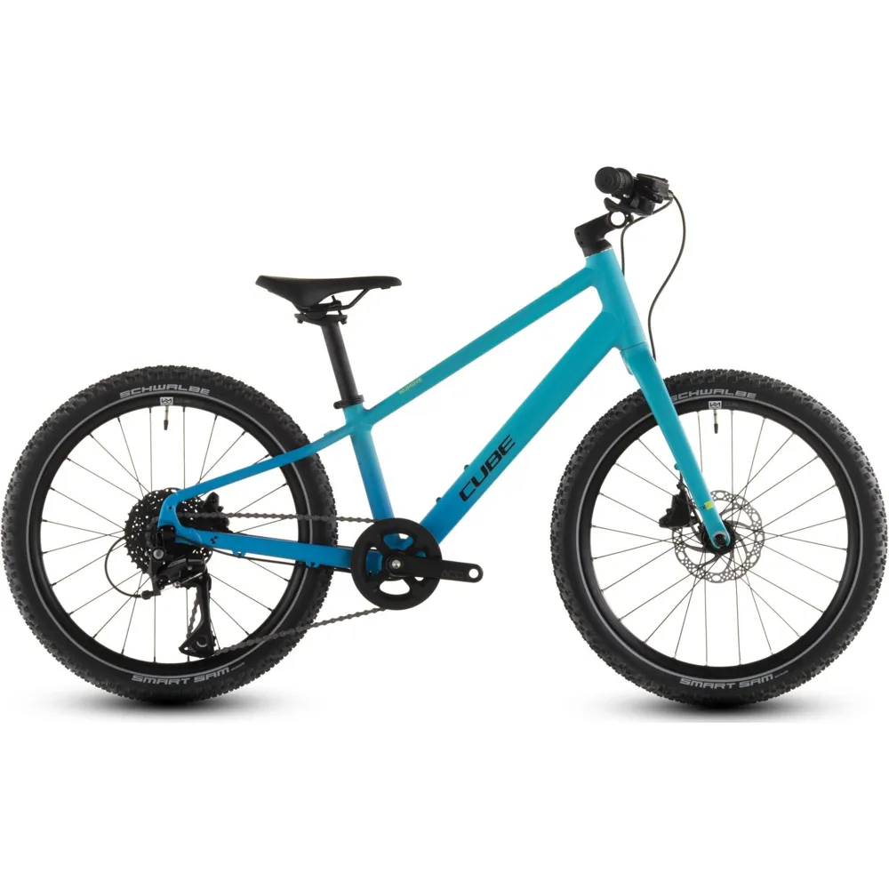 Team Cycles Cube Numove 200 Disc Kids Bike in Pacificblue and Steelblue | Interest FREE Finance & Online Refund Policy.