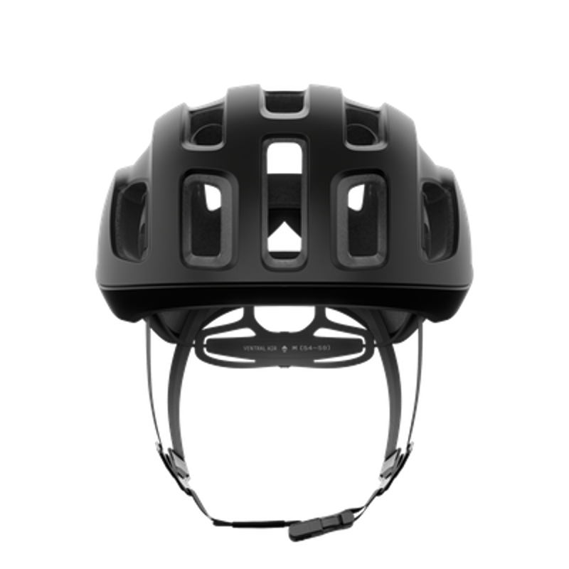 POC Ventral Air MIPS Cycling Helmet in Matt Uranium Black and Hydrogen White-2