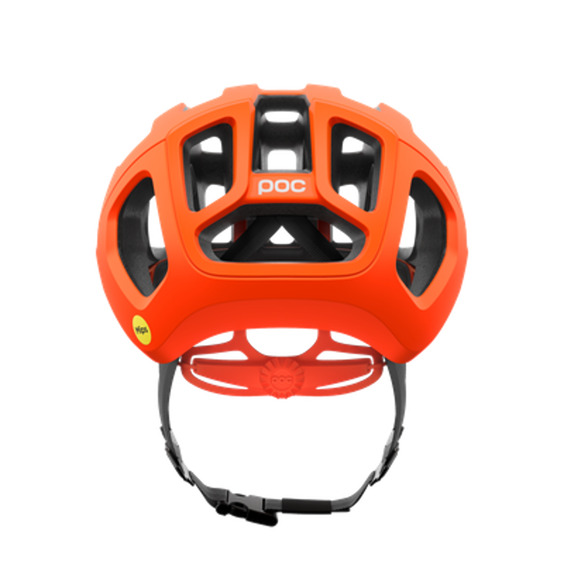 POC Ventral Air MIPS Cycling Helmet in Matt Fluorescent Orange-3