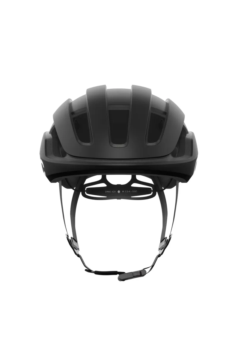 POC Omne Air MIPS Cycling Helmet in Uranium Black Matte Hydrogen White-1