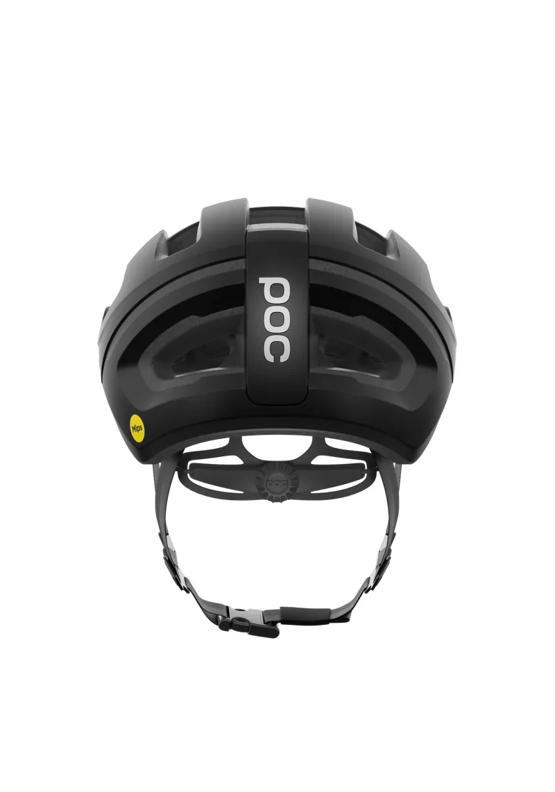 POC Omne Air MIPS Cycling Helmet in Uranium Black Matte Hydrogen White-3