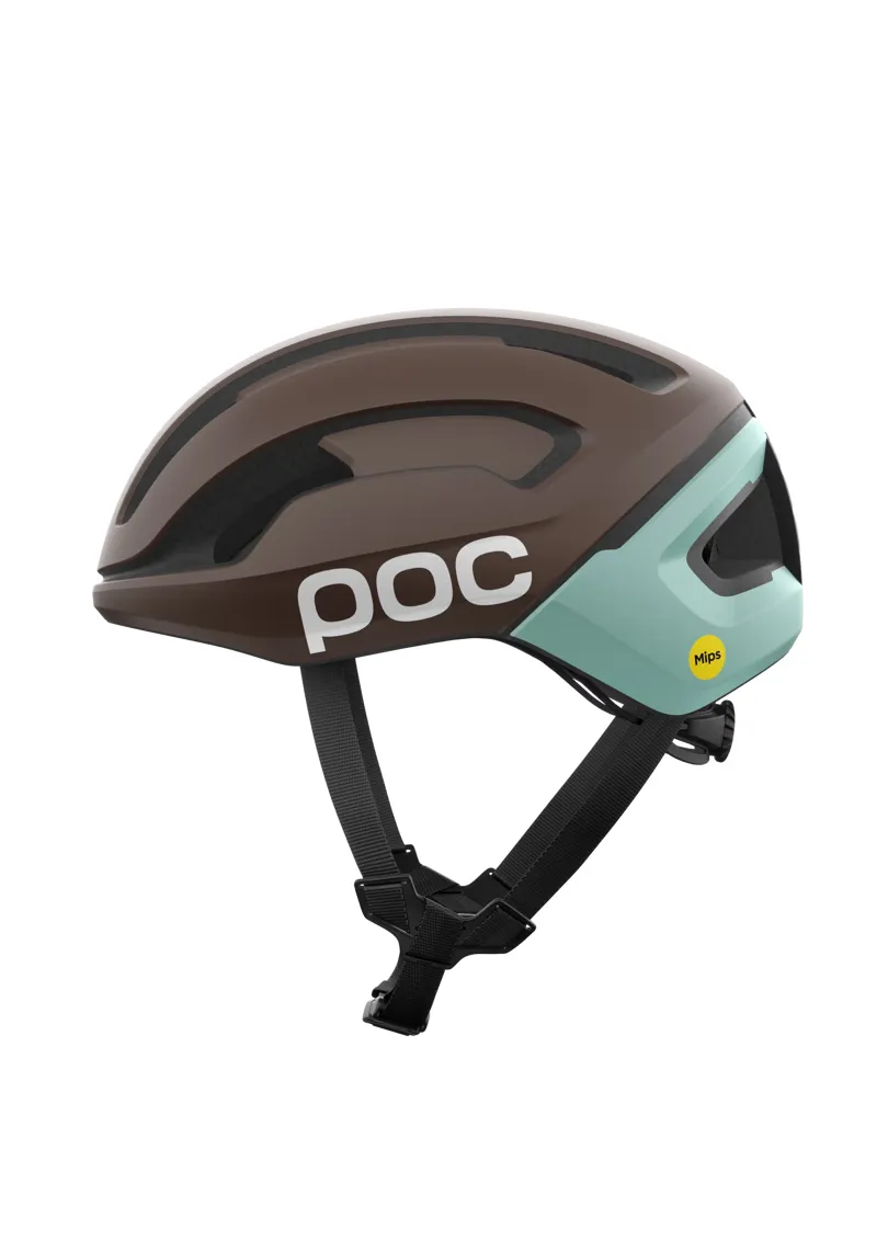 POC Omne Air MIPS Cycling Helmet in Bronzite Brown Matte