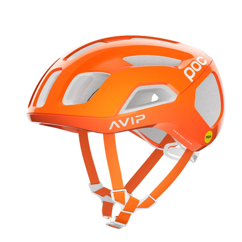 Team Cycles Poc Sports POC Ventral Air MIPS Helmet in Fluorescent Orange AVIP | Interest FREE Finance & Online Refund Policy.