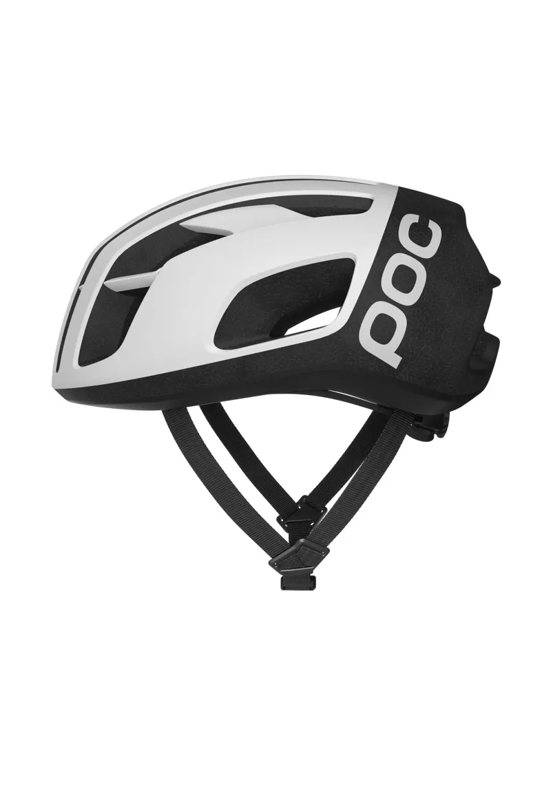 POC Cytal Lite Cycling Helmet in Hydrogen White and Uranium Black Matt