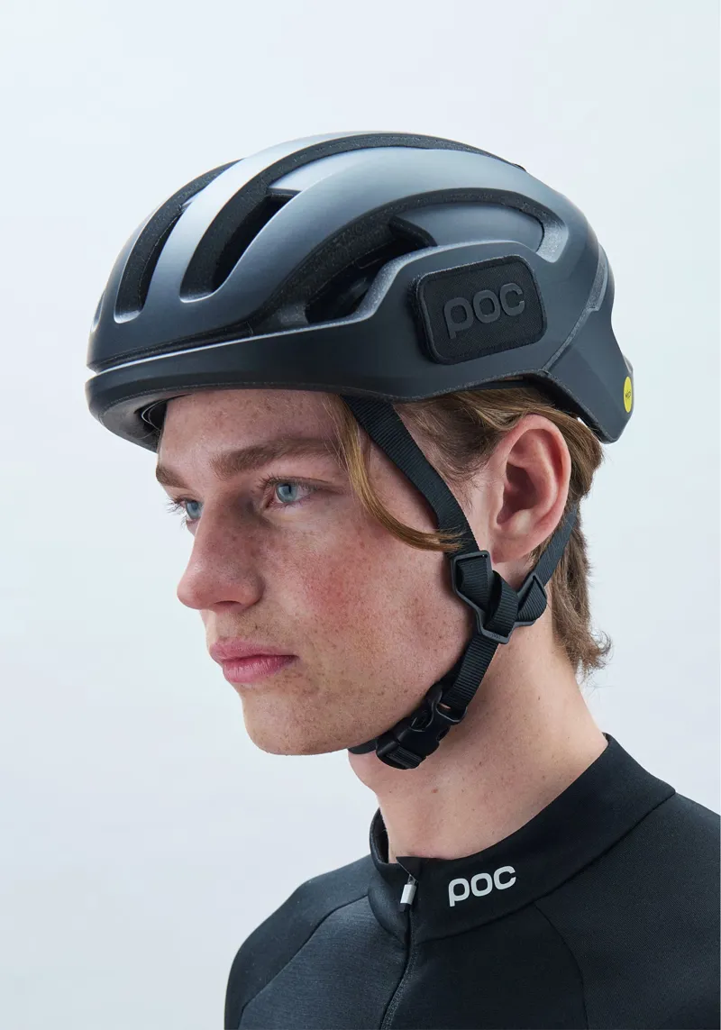 POC Omne Ultra MIPS Gravel Cycling Helmet in Uranium Black Matt-4