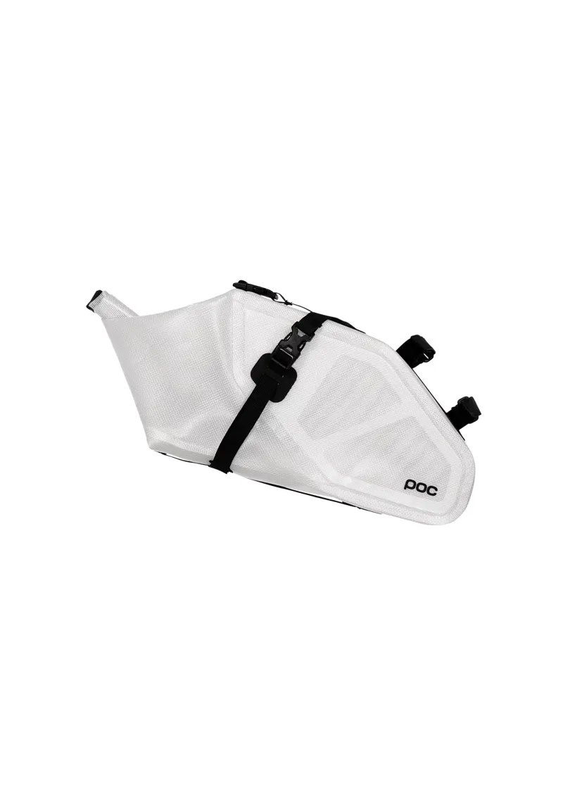 POC Ultra Saddle Bag in Hydrogen White Translucent - 7L 