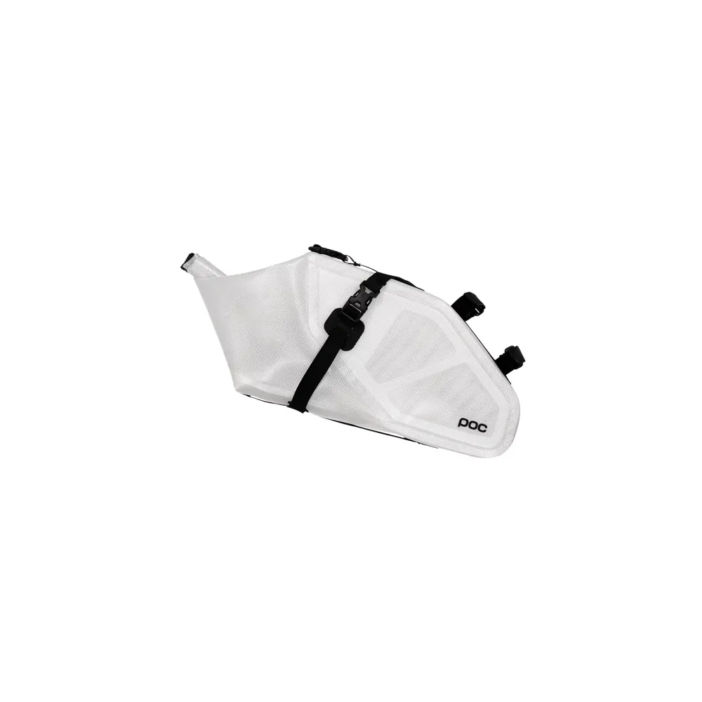 Team Cycles Poc Sports POC Ultra Saddle Bag in Hydrogen White Translucent - 7L | Interest FREE Finance & Online Refund Policy.