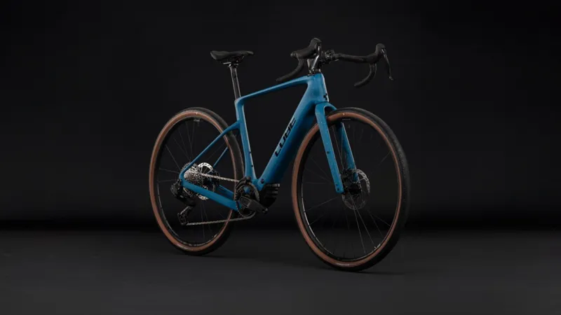 Cube Nuroad Hybrid C:62 EXC 400Wh Electric Gravel Bike in Tropicalteal and Black-11
